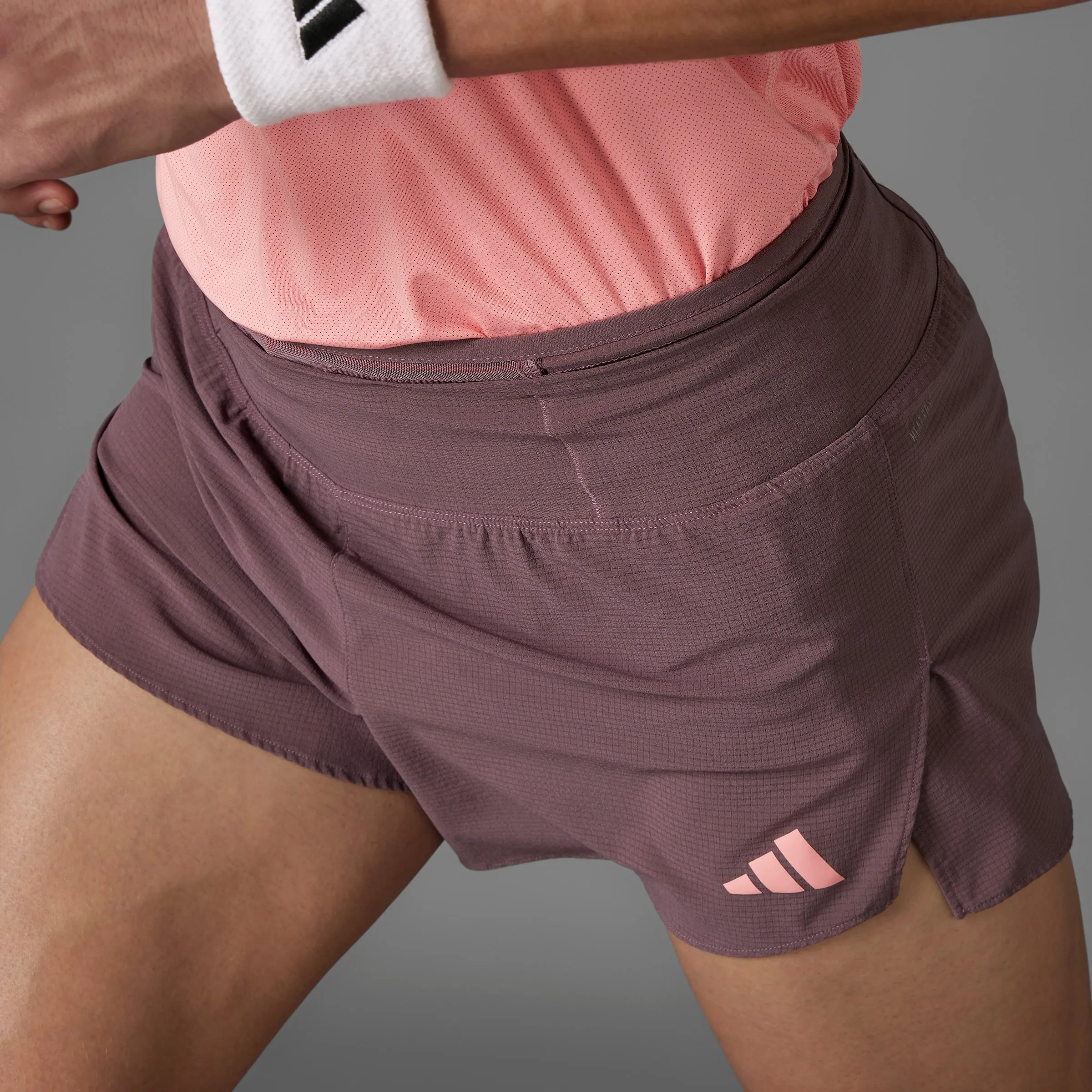 Adidas Adizero Gel Short | Shadow Fig | Mens