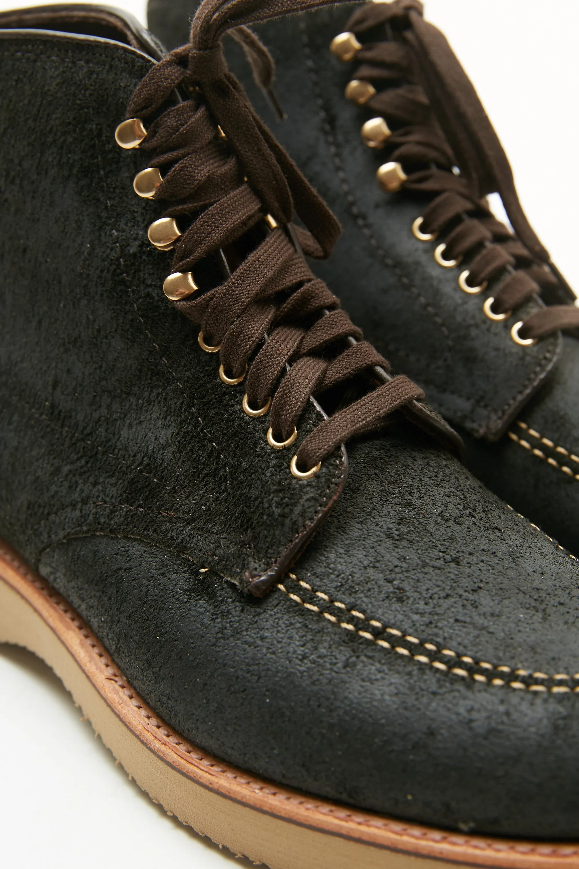 Alden x Totem EXCLUSIVE "The Lombard" Indy Boot - Reverse Earth Chamois