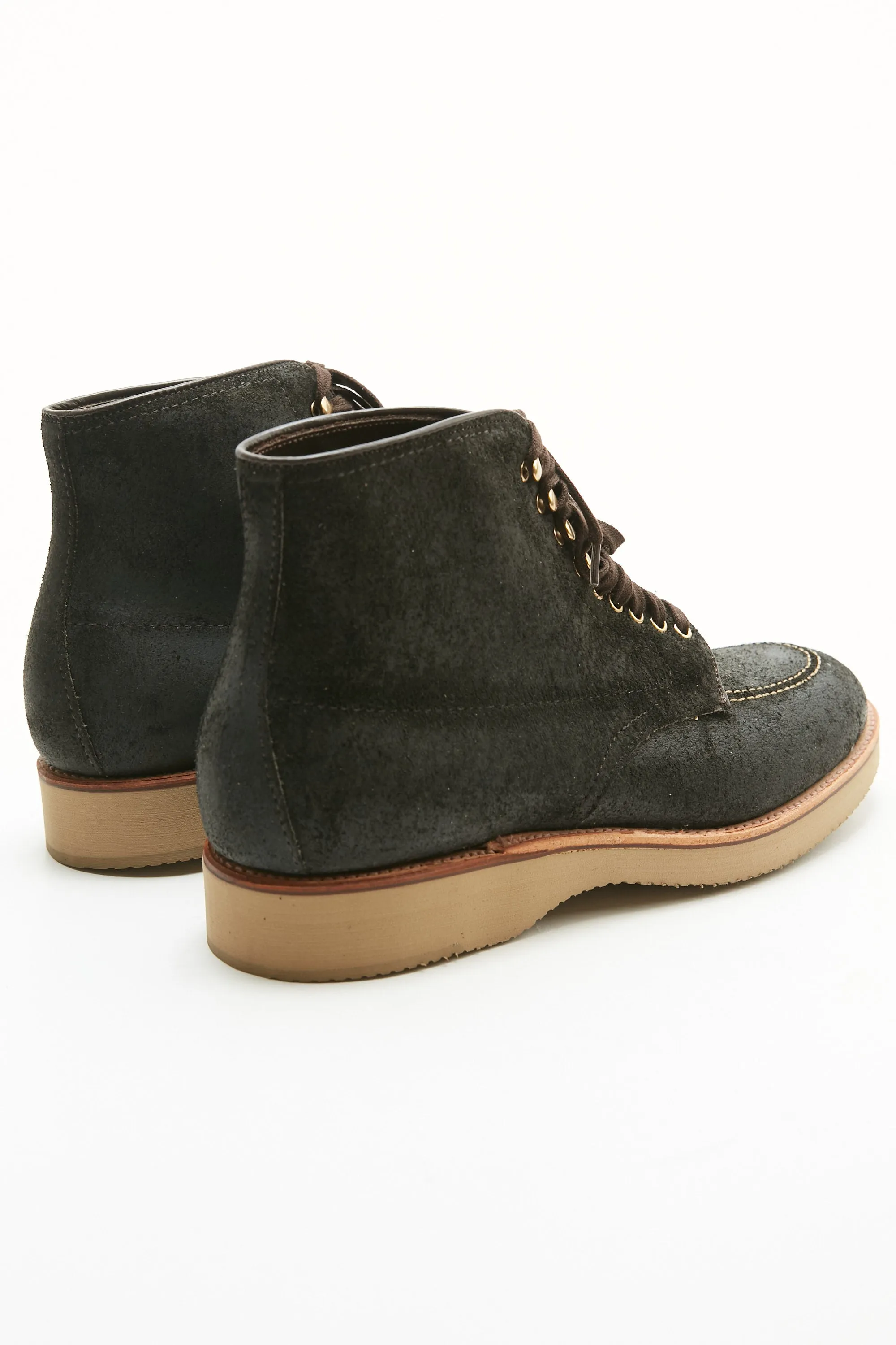 Alden x Totem EXCLUSIVE "The Lombard" Indy Boot - Reverse Earth Chamois