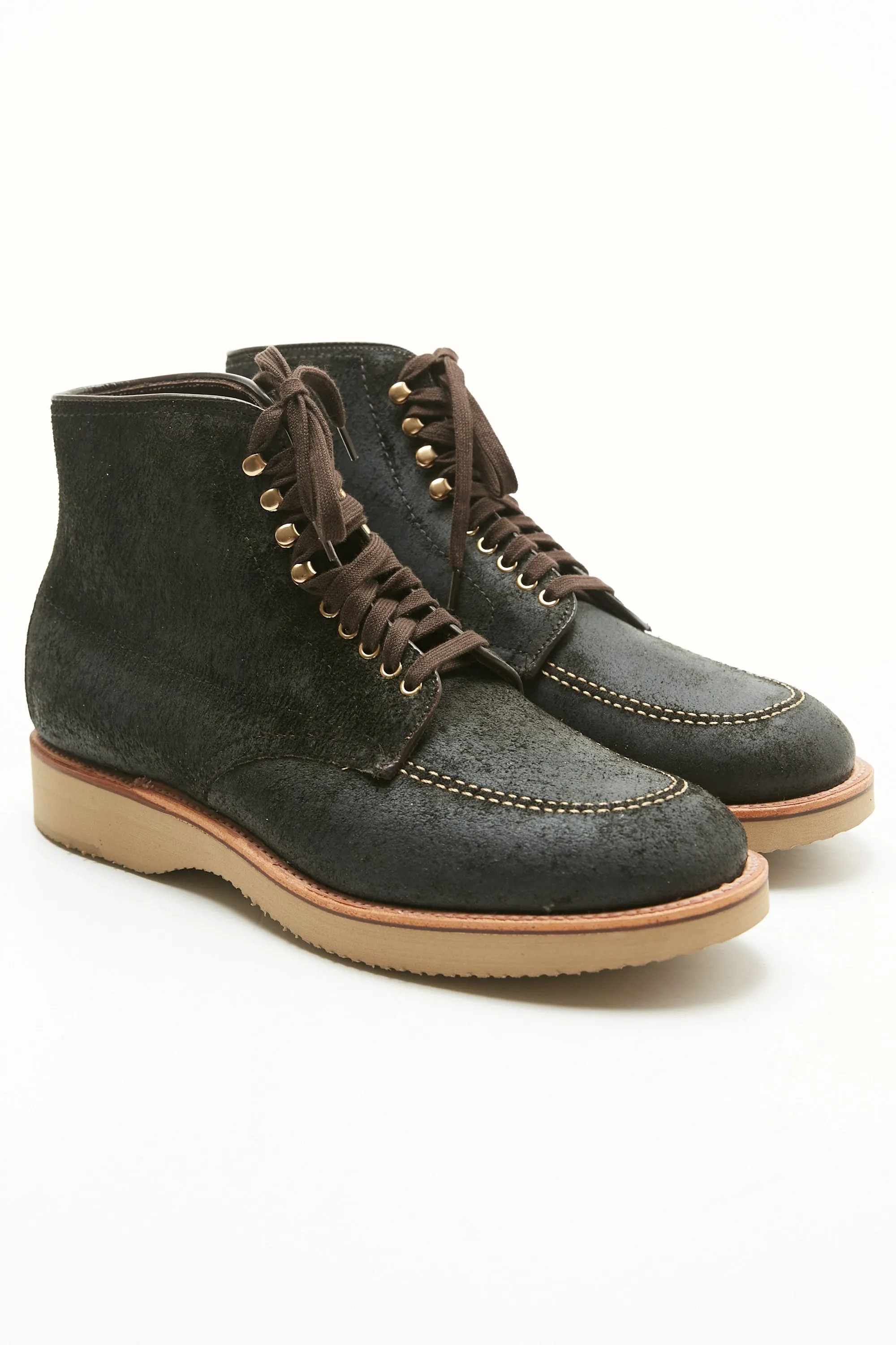 Alden x Totem EXCLUSIVE "The Lombard" Indy Boot - Reverse Earth Chamois