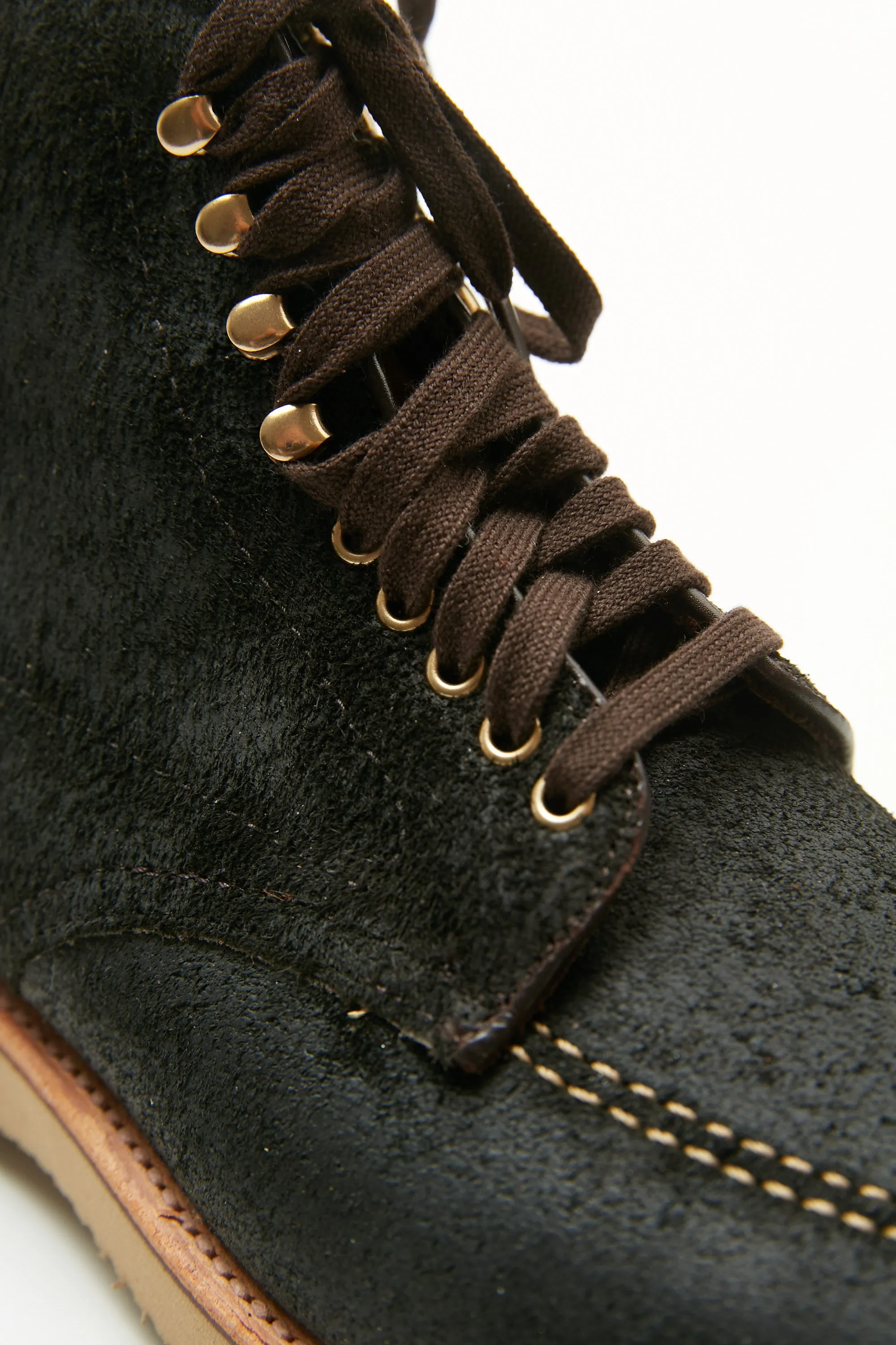 Alden x Totem EXCLUSIVE "The Lombard" Indy Boot - Reverse Earth Chamois