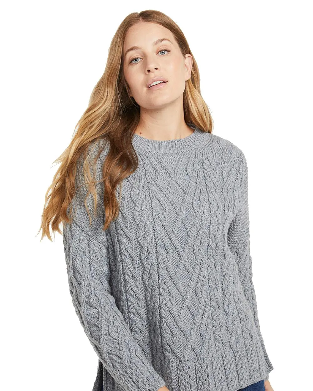 Aran Vented Box Sweater