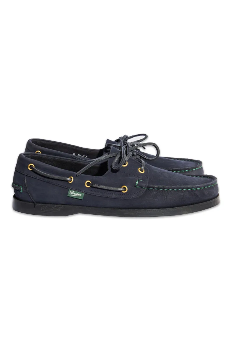 Barth Nubuck Leather - Marine Blue