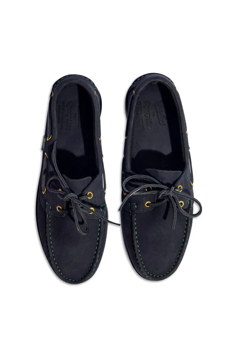 Barth Nubuck Leather - Marine Blue