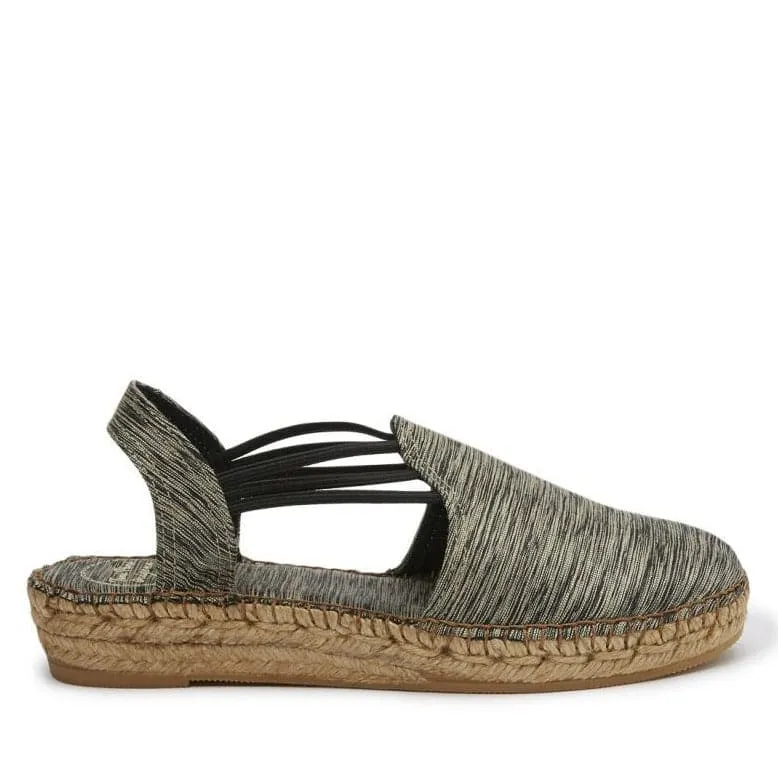 Basic Cotton Blend Wedge Espadrille for Women - Neus