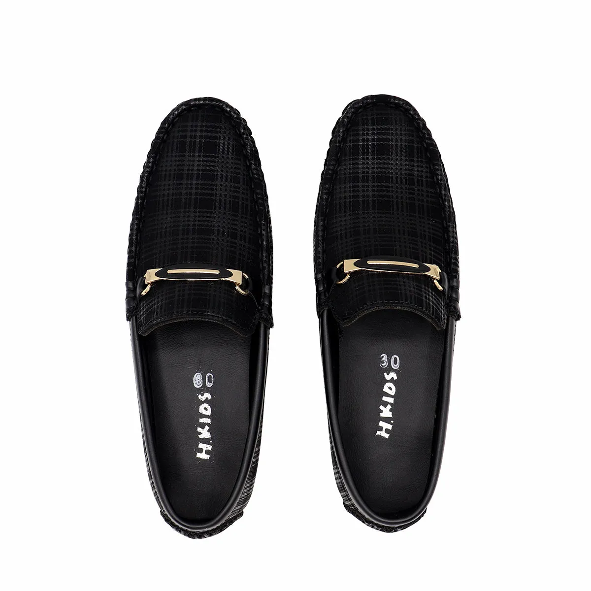 Black Casual Moccassion B70055