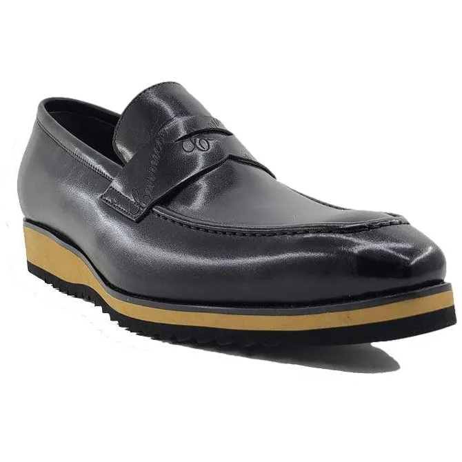 Carrucci Black Signature Casual Loafer