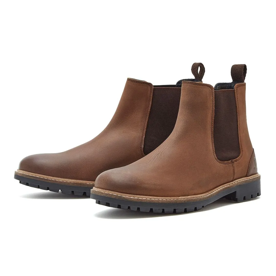 Chatham Chirk Premium Leather Chelsea Boots