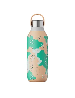 Chillys Series 2 500ml Bottle Chillys Studio Desert Camo Orange