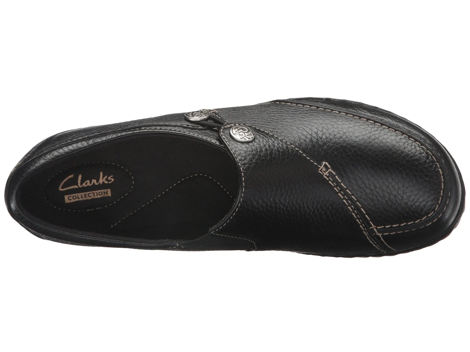 Clarks Ashland Lane Q loafers, black