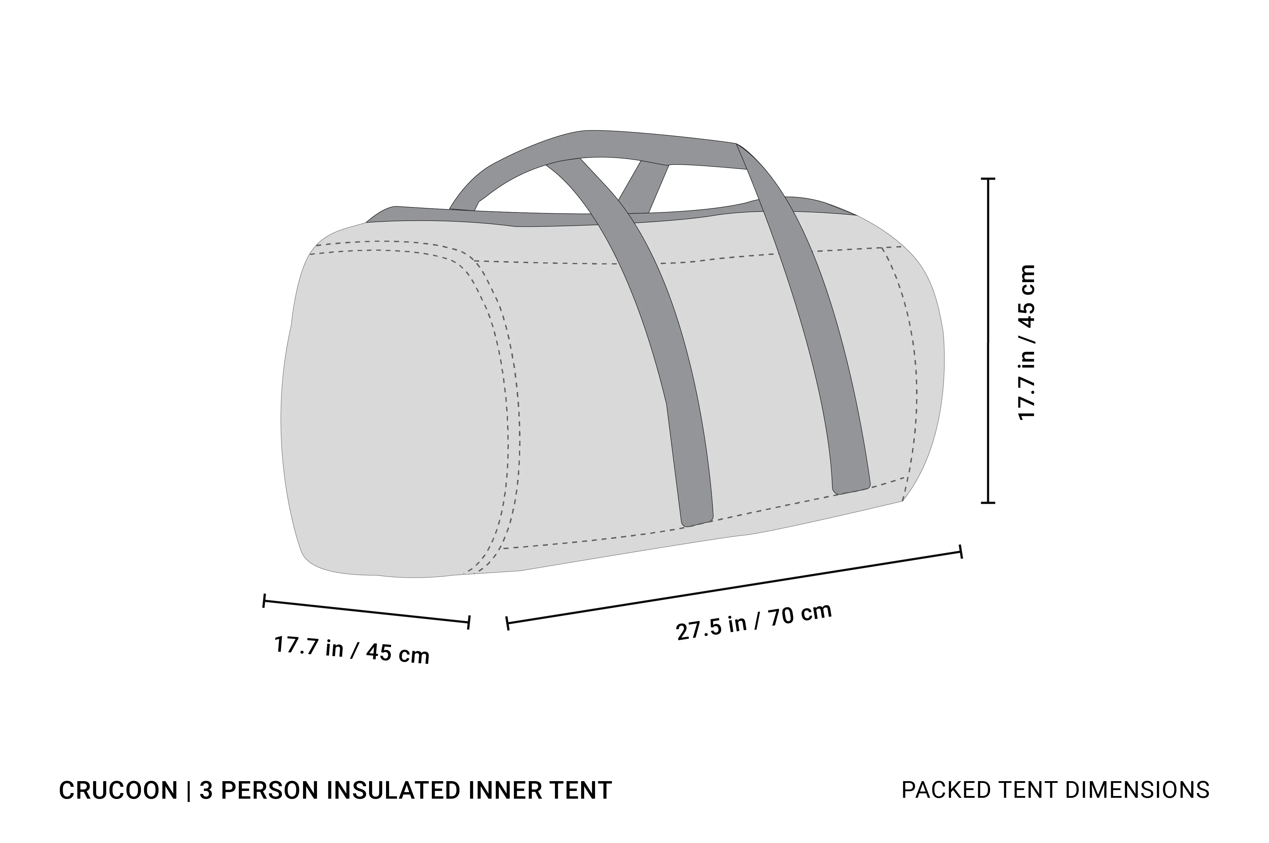 CRUCOON | 3 PERSON INSULATED INNER TENT