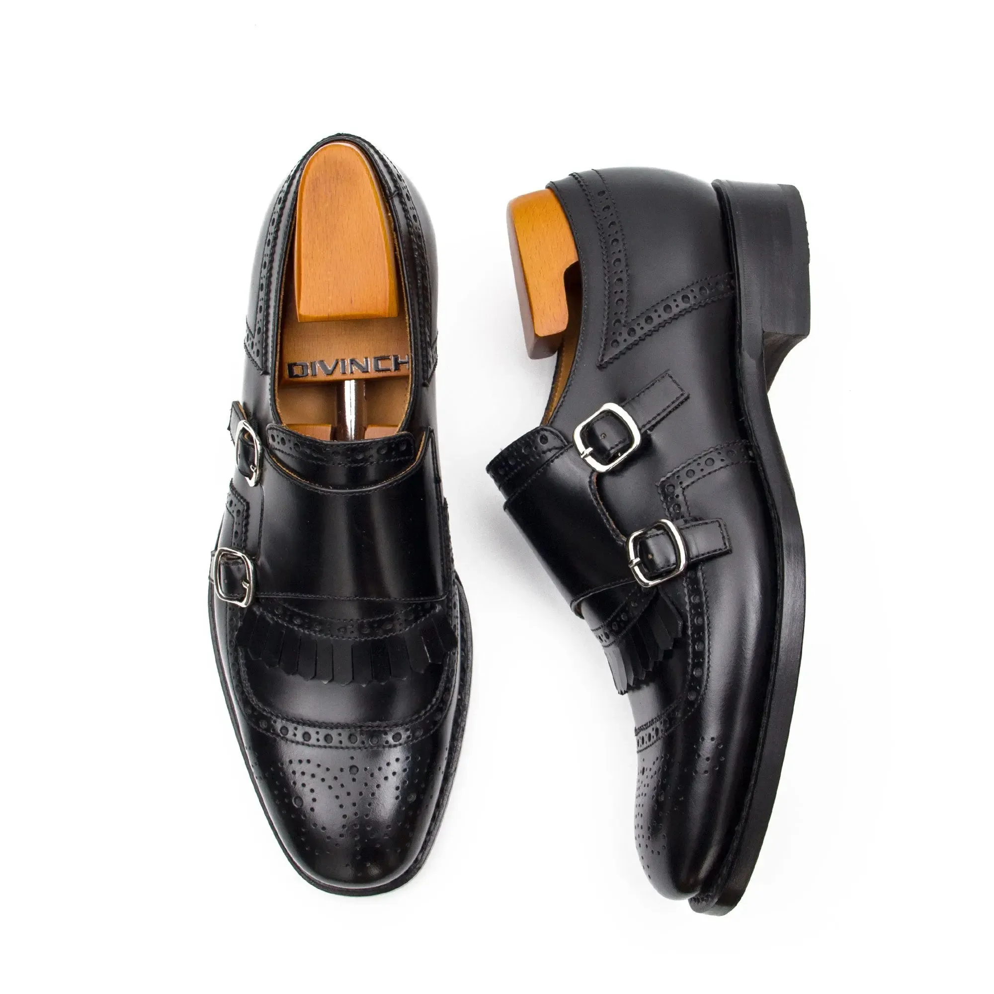 Goodyear Double Monk Strap Shoes