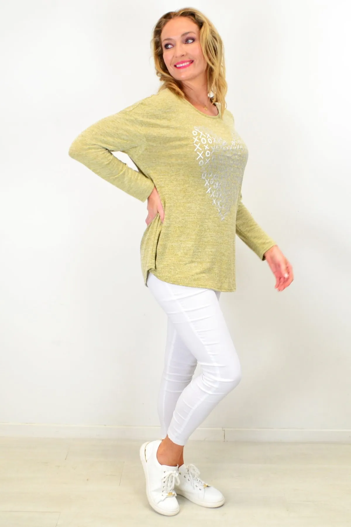 Hugs and Kisses Light Knit Tunic