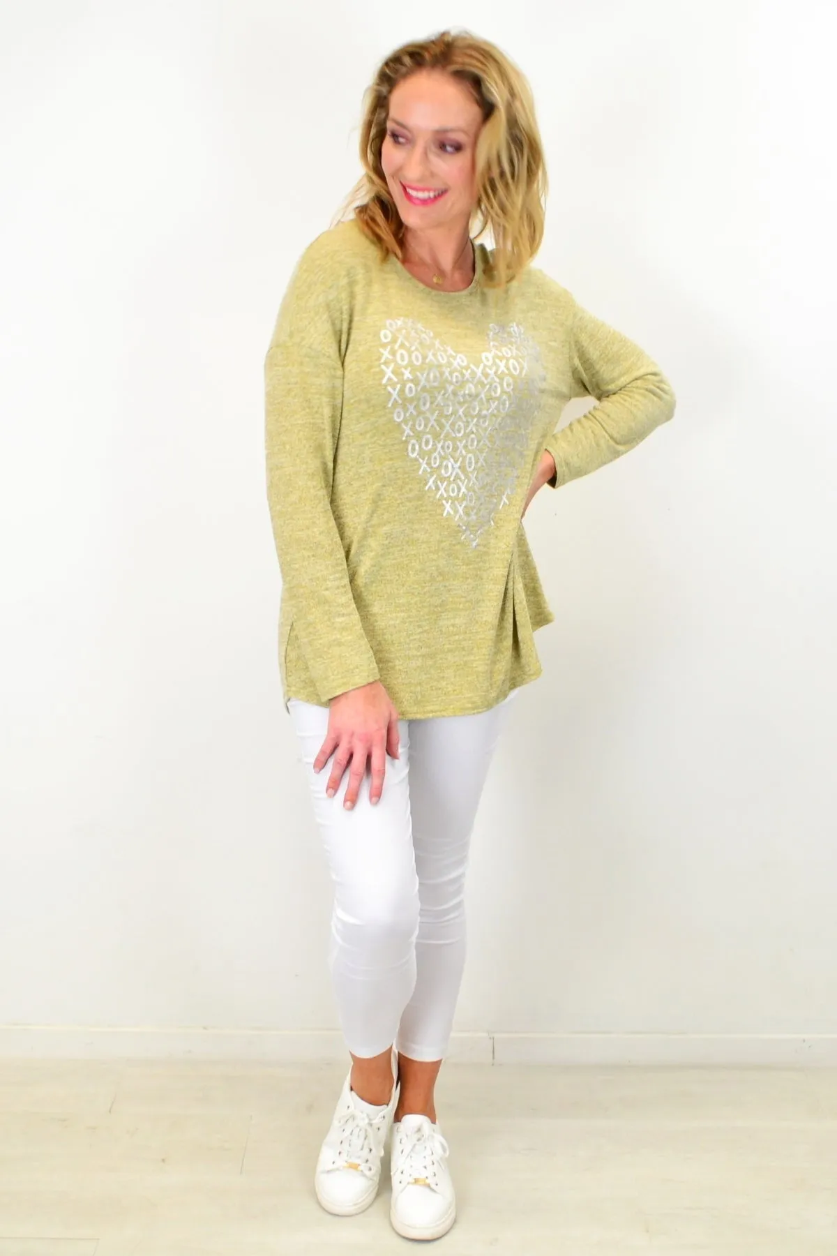 Hugs and Kisses Light Knit Tunic