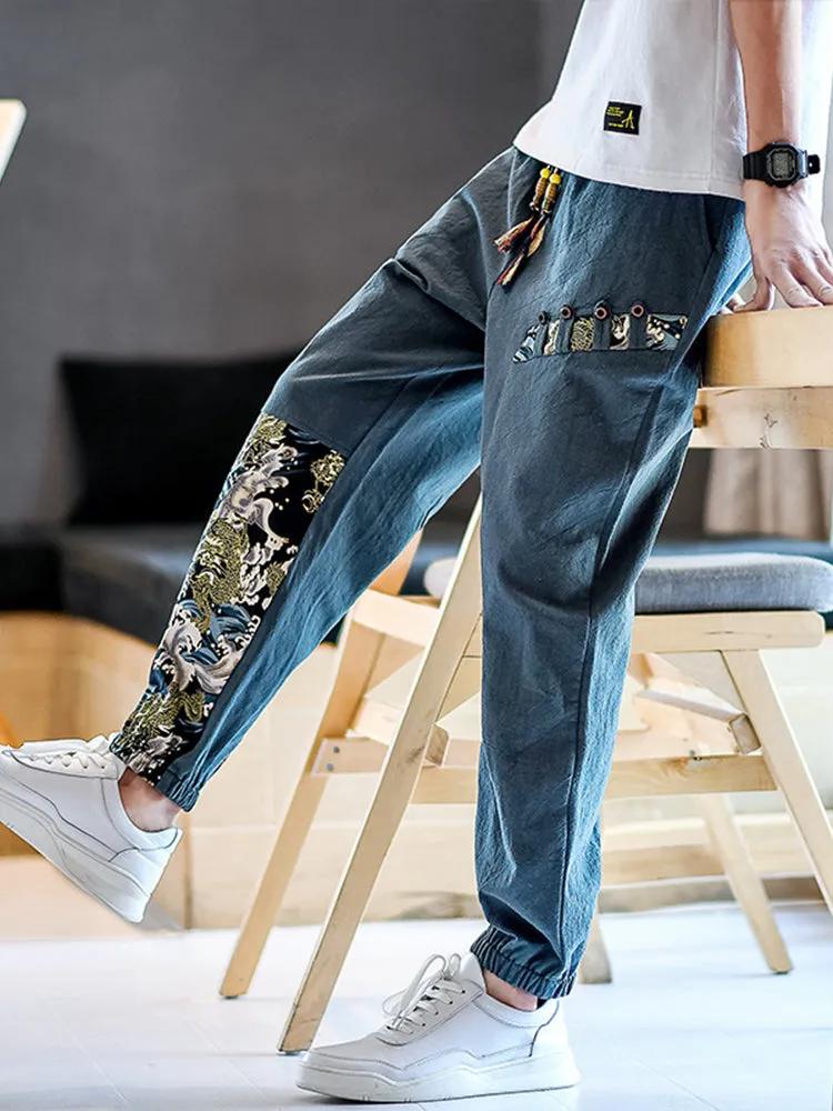 Men's Casual Linen Summer Pants