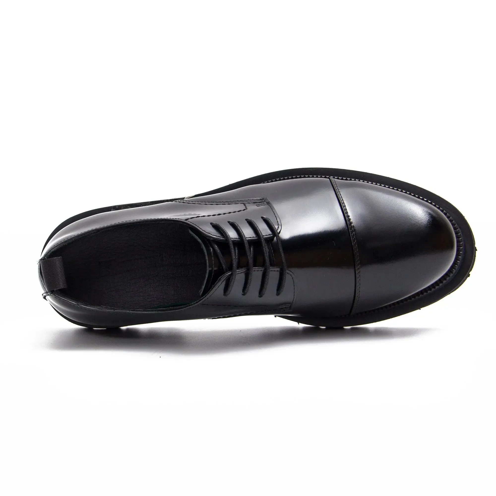 Mens Derby Shoes with Rubber Sole