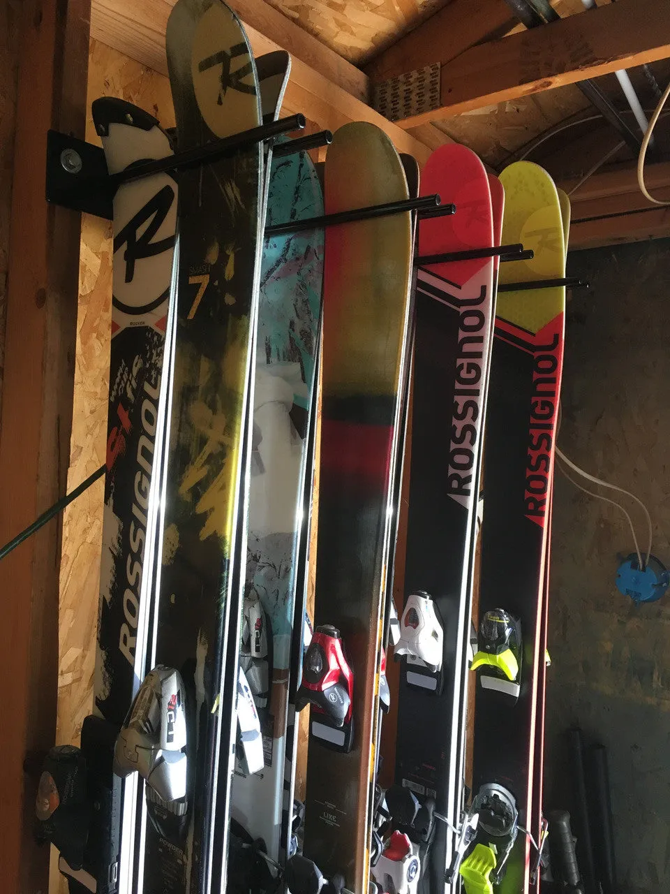 OUTLET | Snowbasin Ski Storage Rack | Holds 8 Pairs of Skis