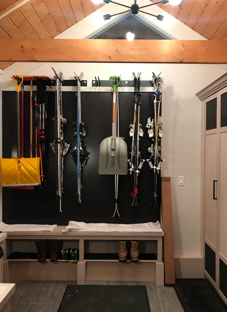 OUTLET | Snowbasin Ski Storage Rack | Holds 8 Pairs of Skis