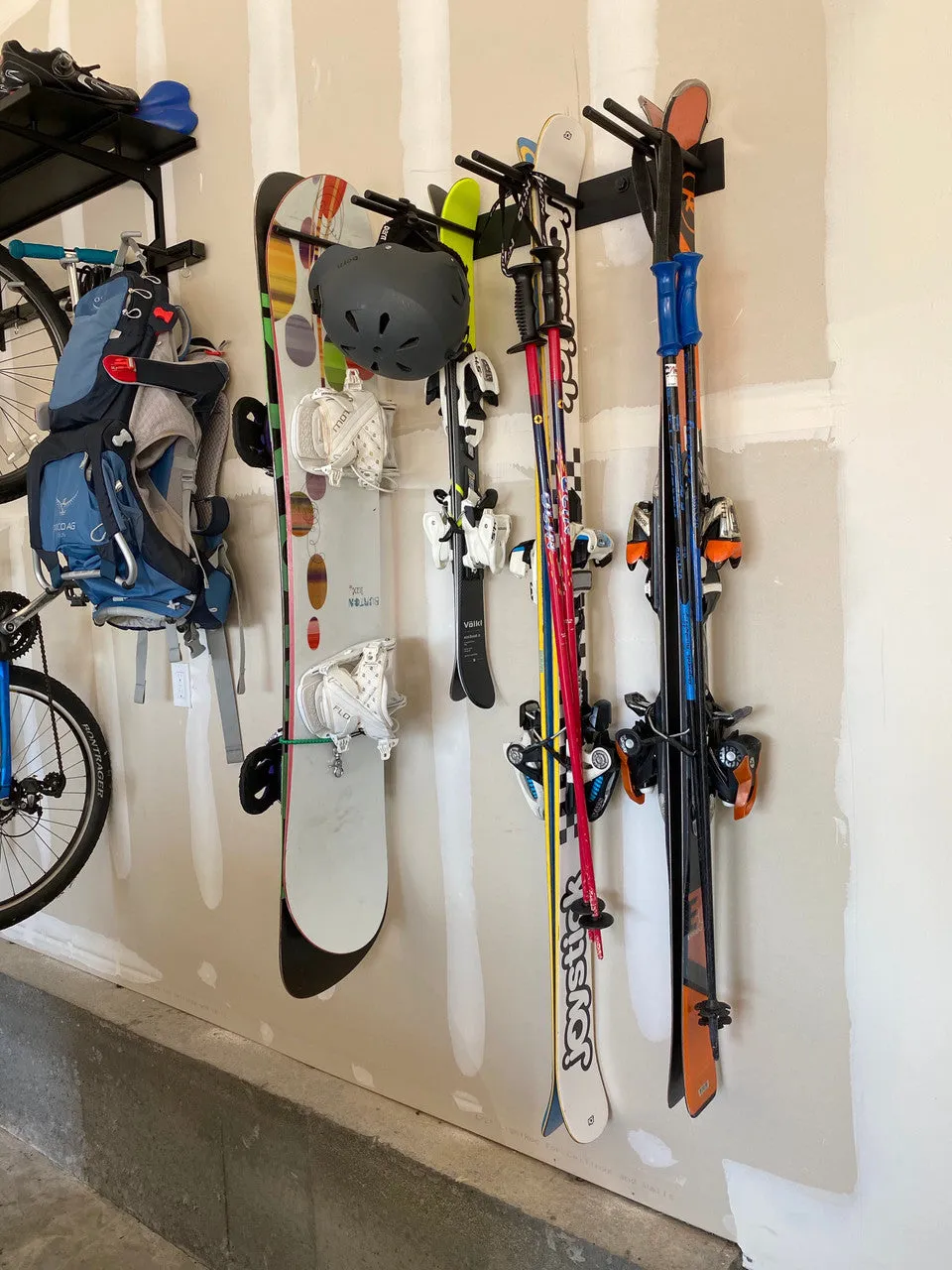 OUTLET | Snowbasin Ski Storage Rack | Holds 8 Pairs of Skis