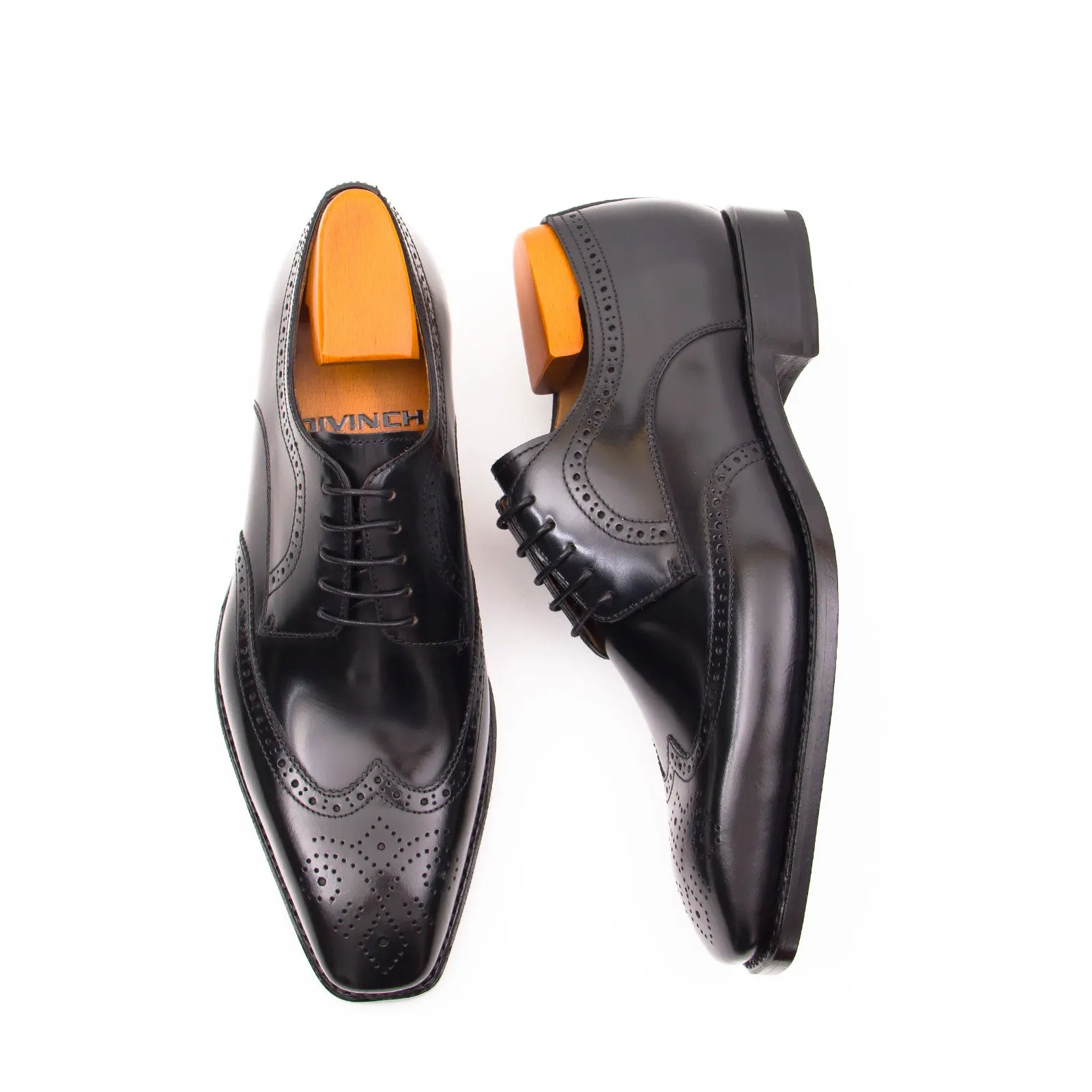 Patent leather goodyear welt dress shoes