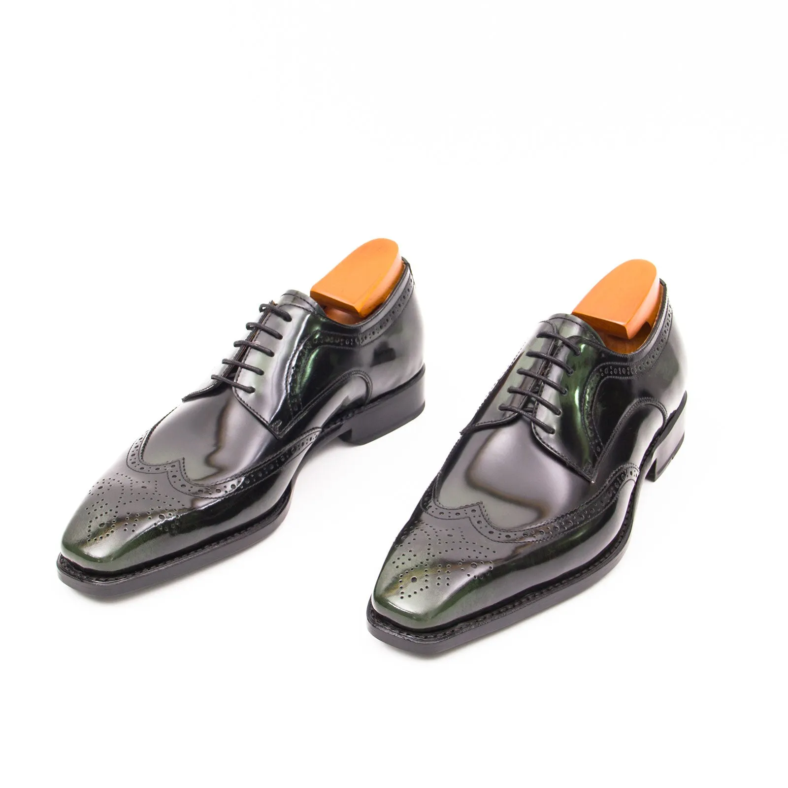 Patent leather goodyear welt dress shoes