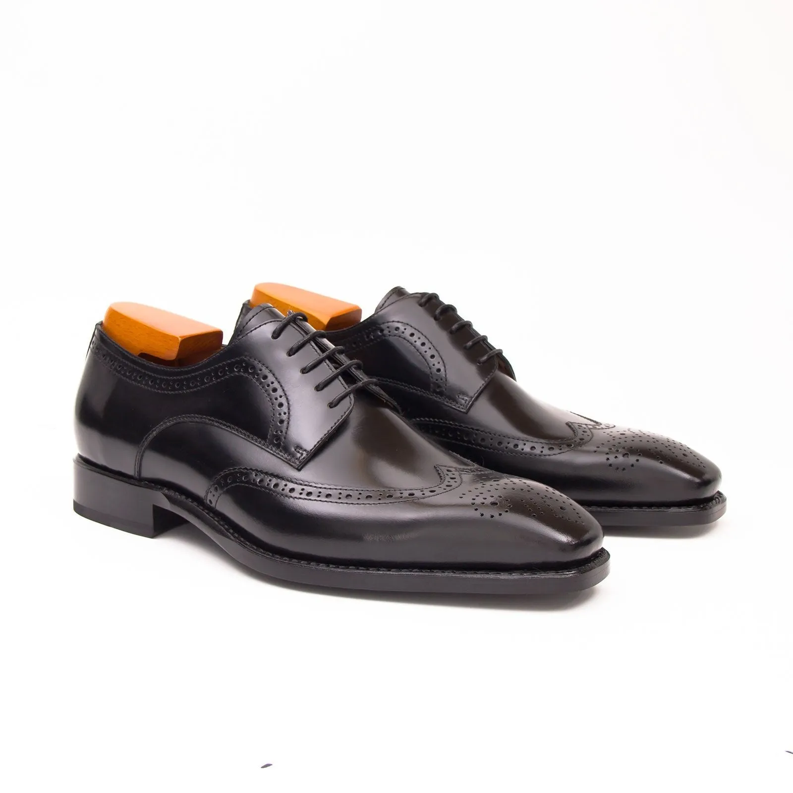 Patent leather goodyear welt dress shoes