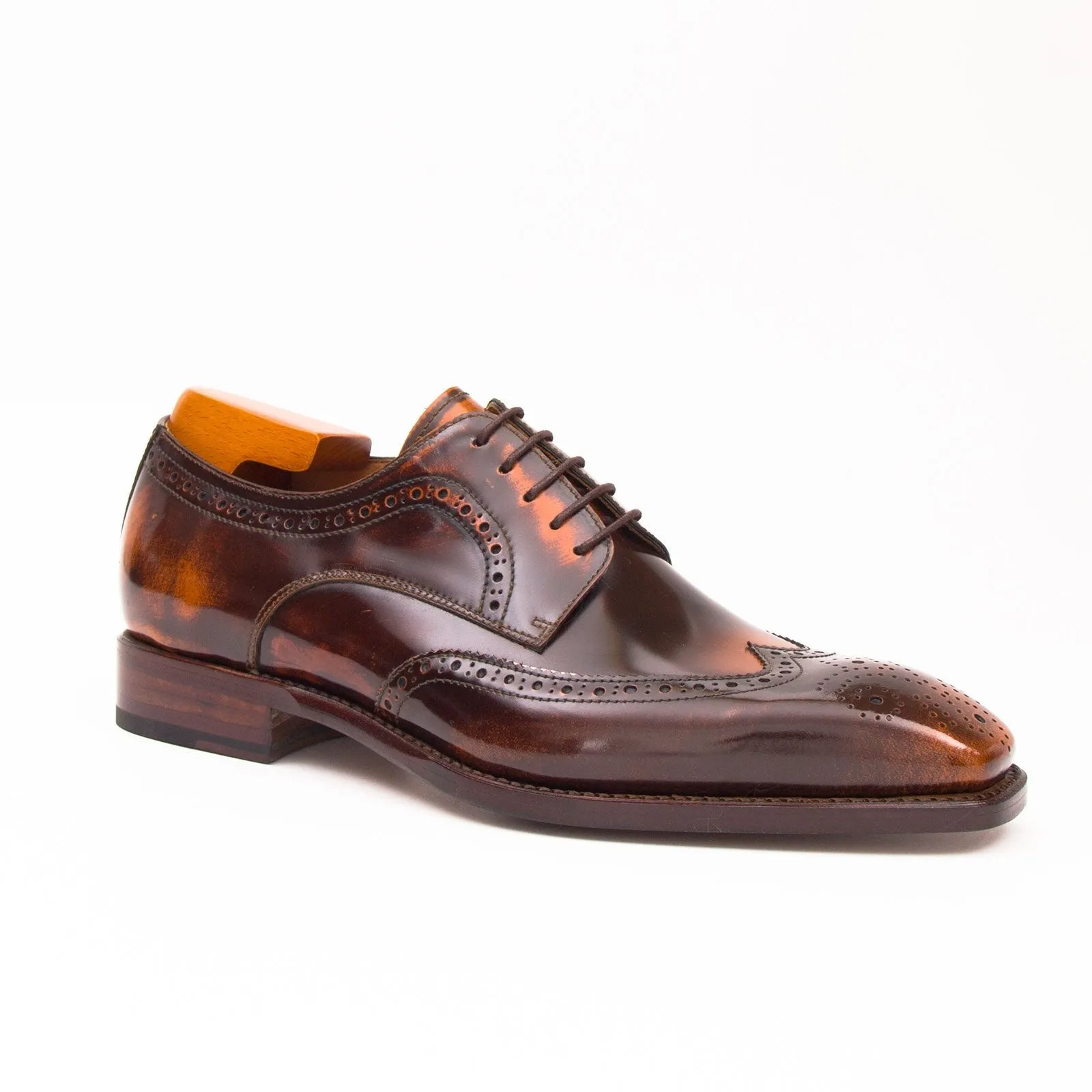 Patent leather goodyear welt dress shoes