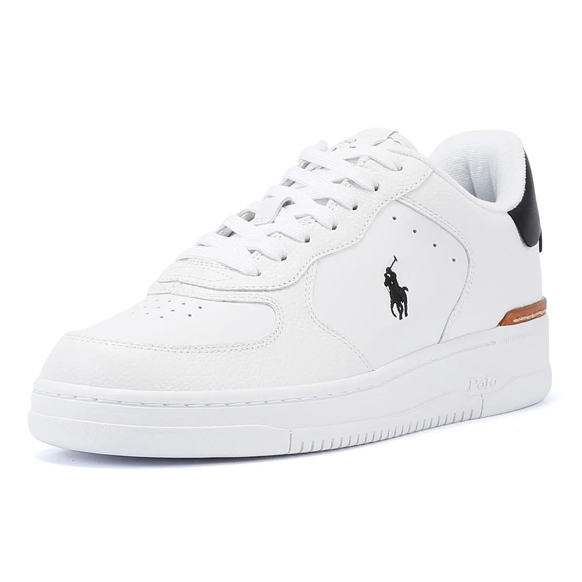 Ralph Lauren Masters Court Low Men's White/Black Trainers