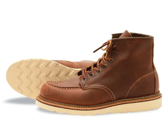 Red Wing Heritage Boot - 6" Classic Moc - Copper