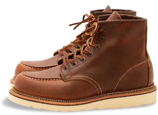 Red Wing Heritage Boot - 6" Classic Moc - Copper