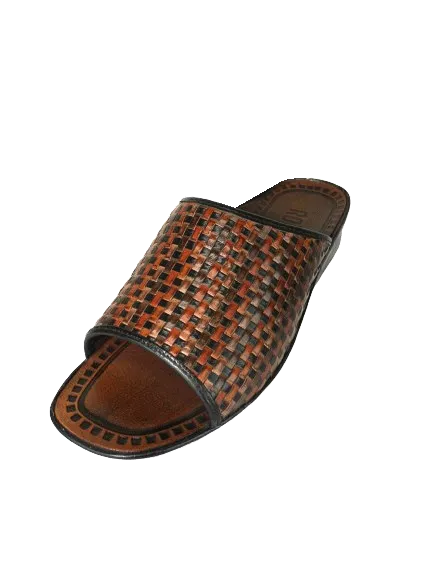 Rodrigo Chocolate Push-In Sandal