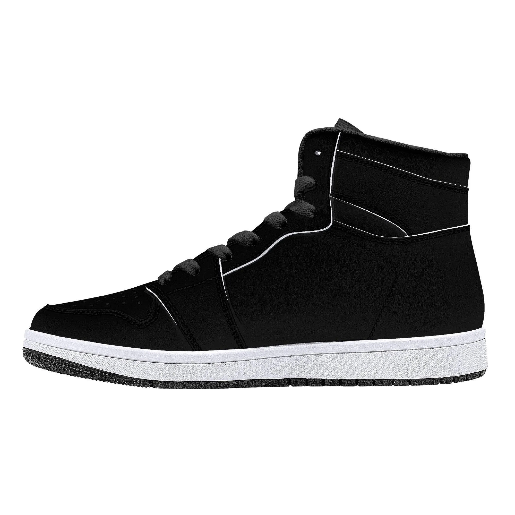 Skull High-Top Trainers