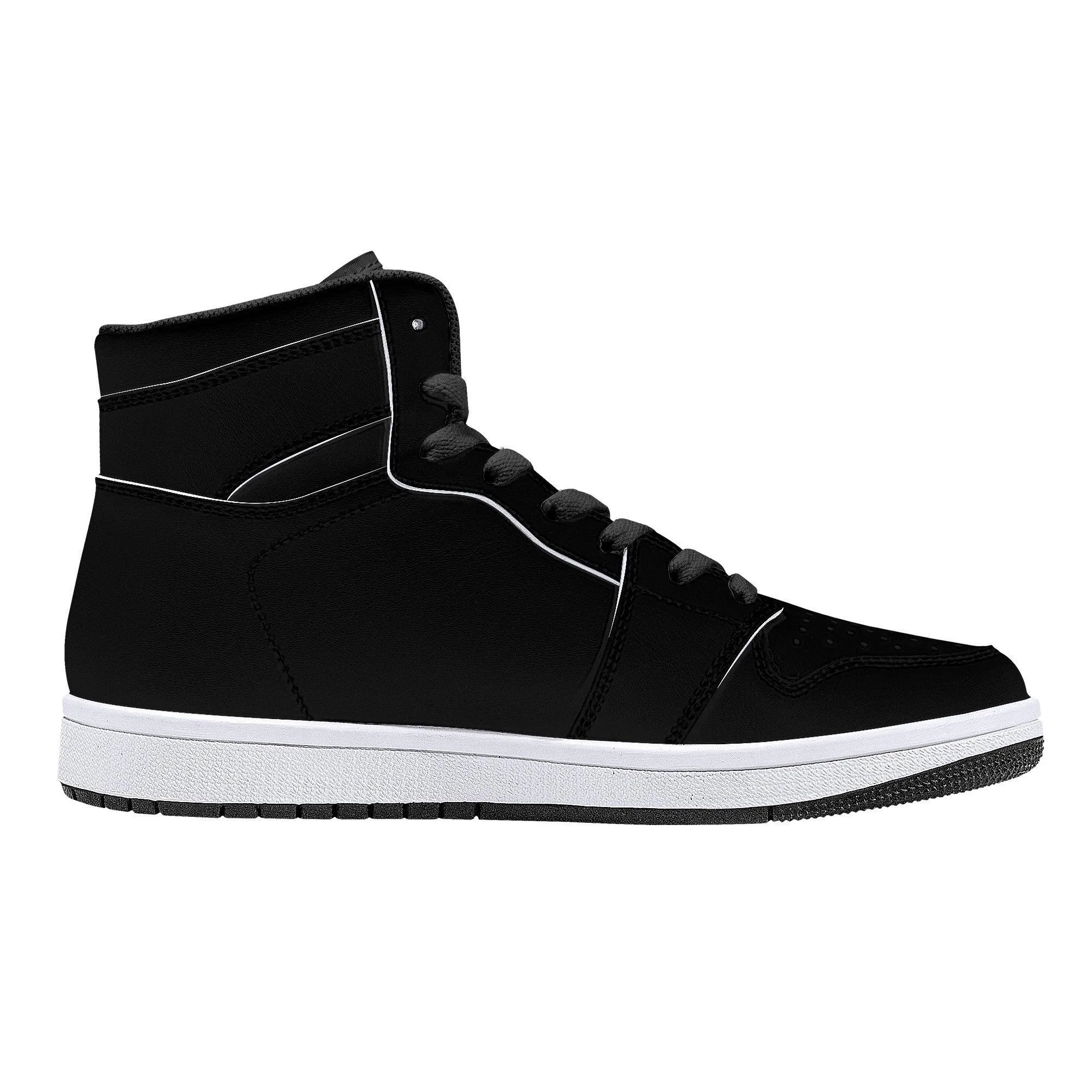 Skull High-Top Trainers