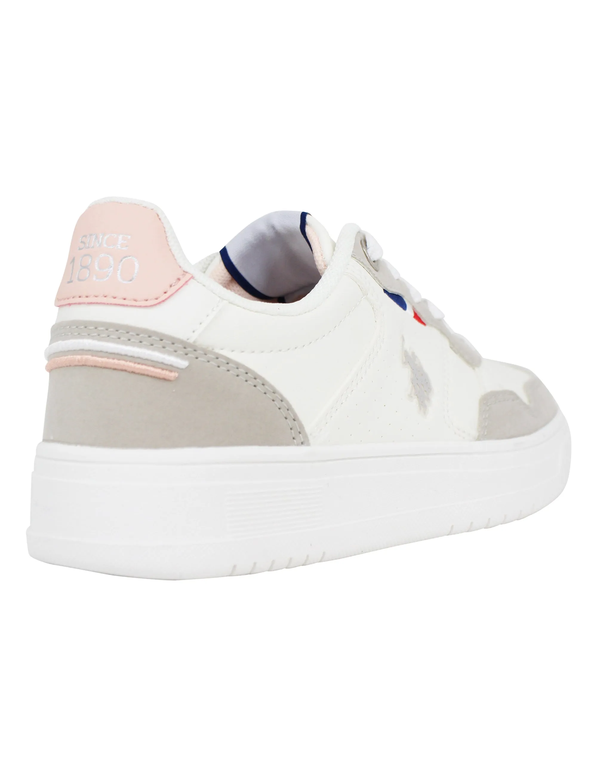 Sneakers donna in eco pelle vintage beige