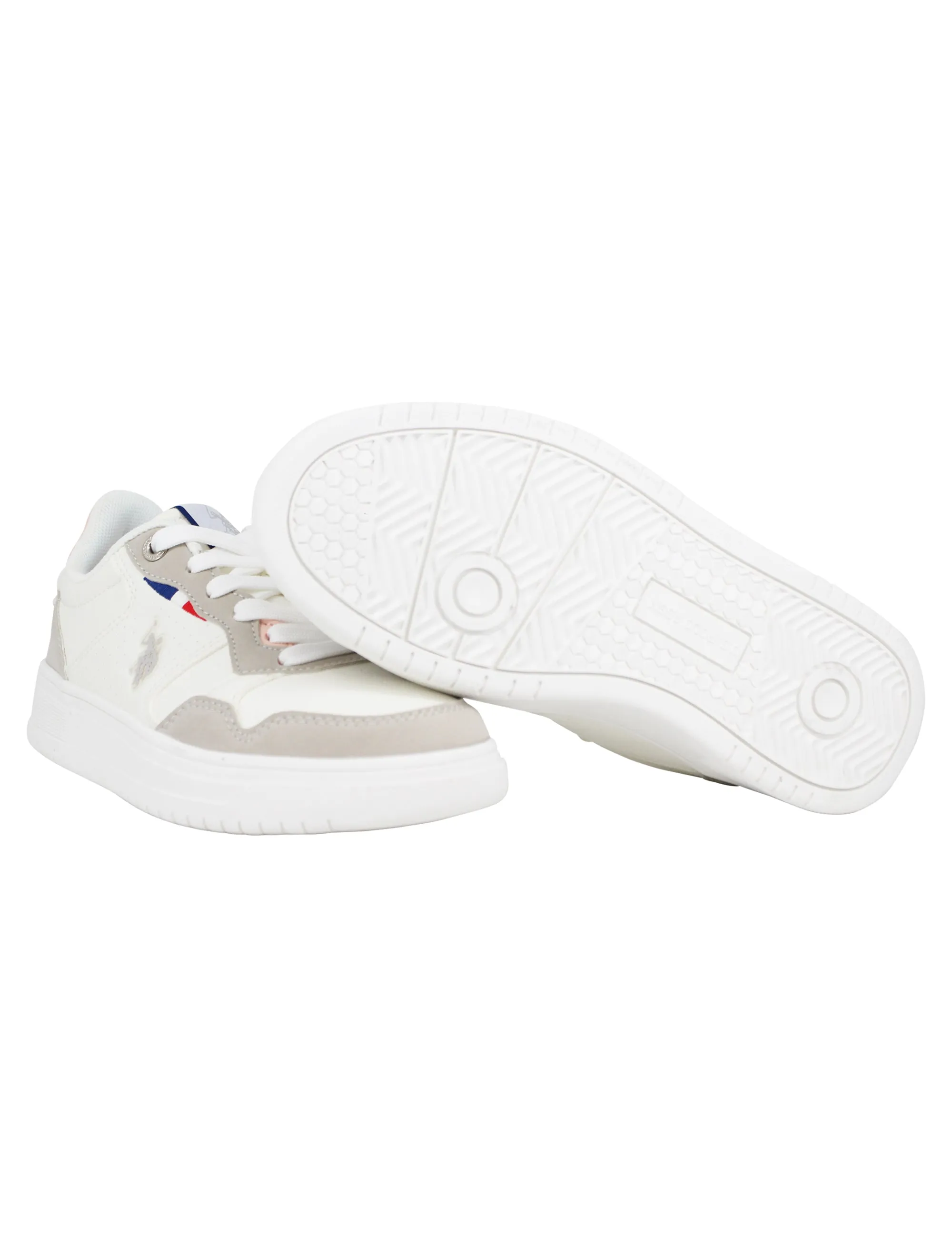 Sneakers donna in eco pelle vintage beige