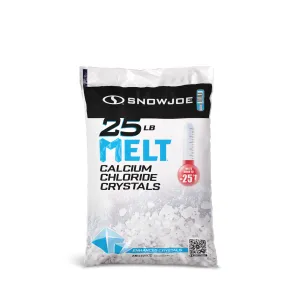 Snow Joe MELT25CC Calcium Chloride Crystals Ice Melter | 25-Lbs.