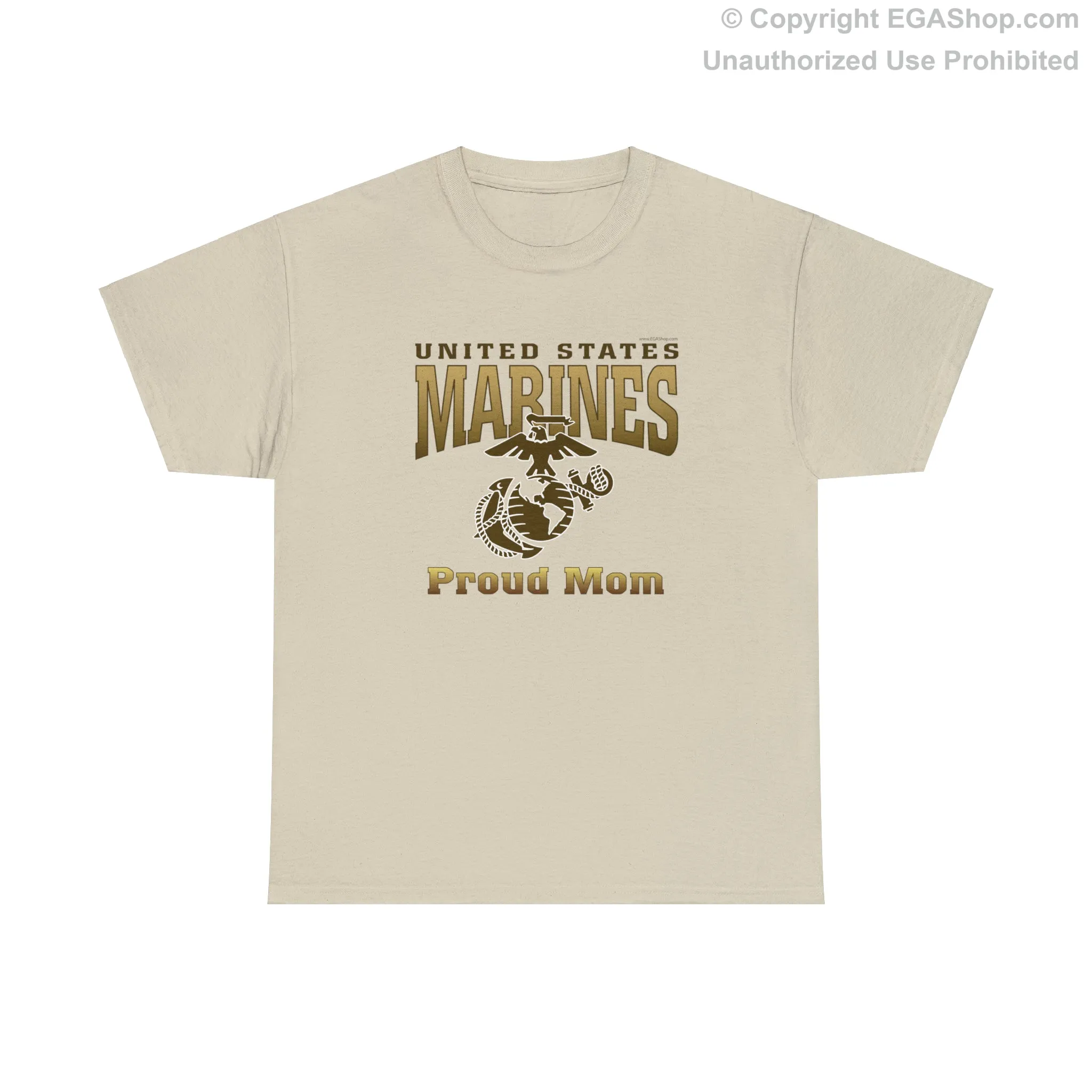 T-Shirt: United States Marines Proud Mom