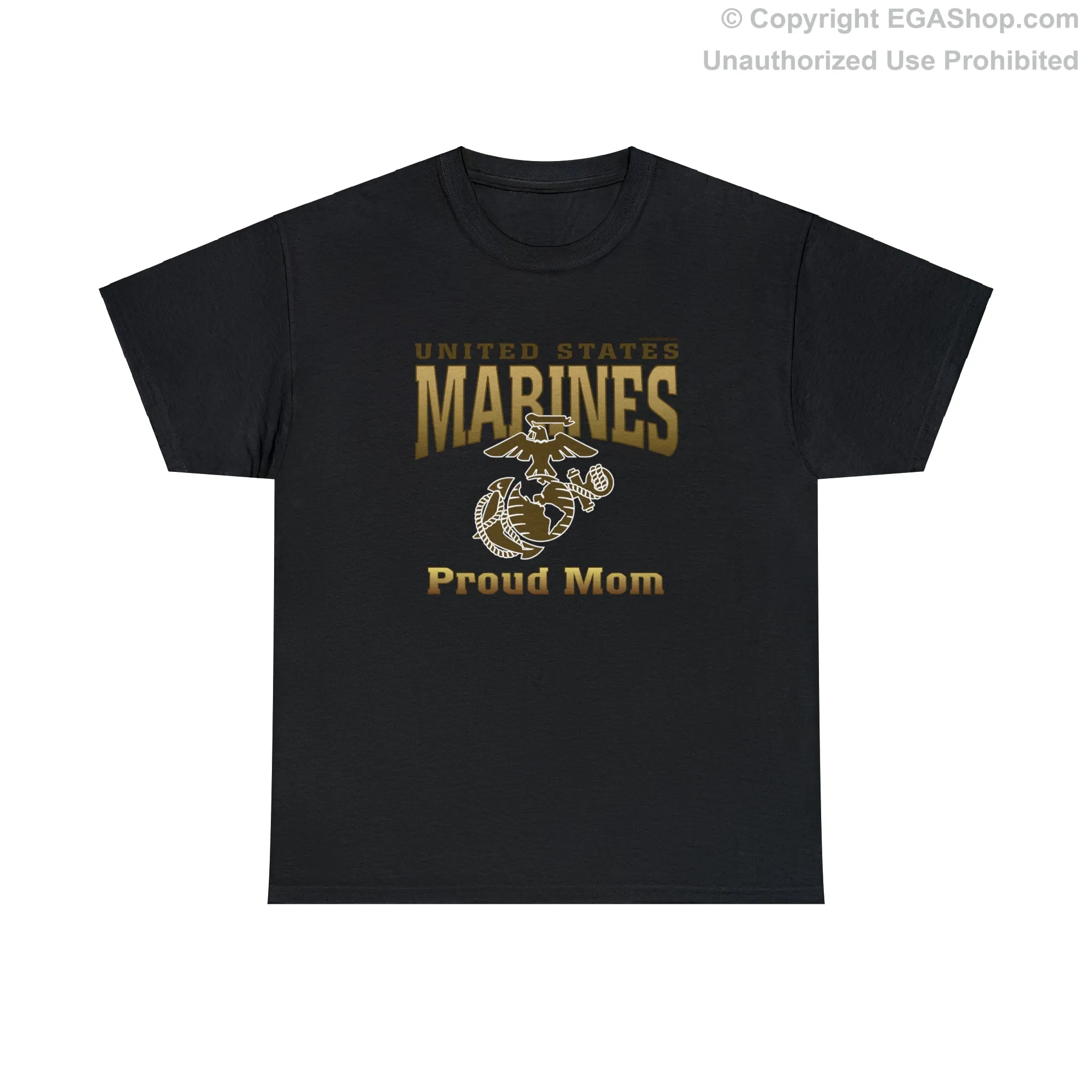 T-Shirt: United States Marines Proud Mom