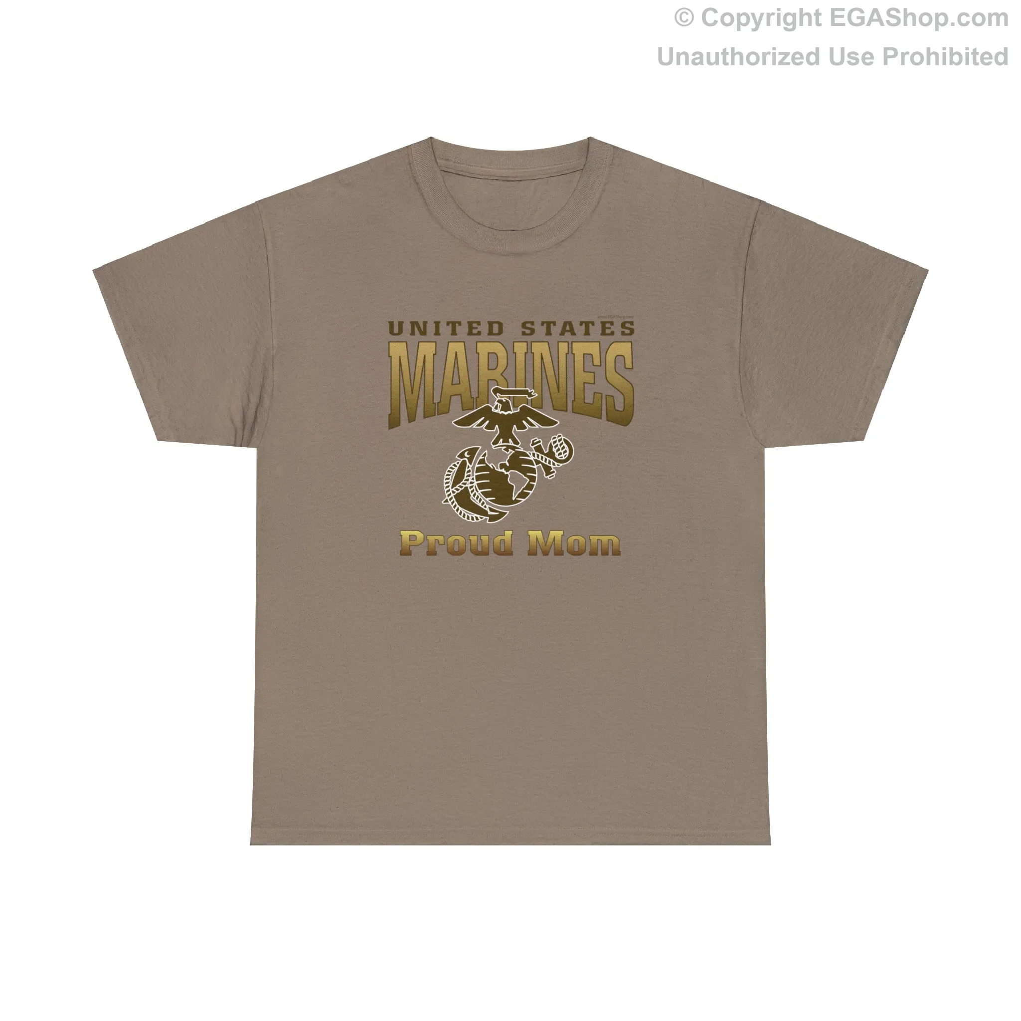 T-Shirt: United States Marines Proud Mom