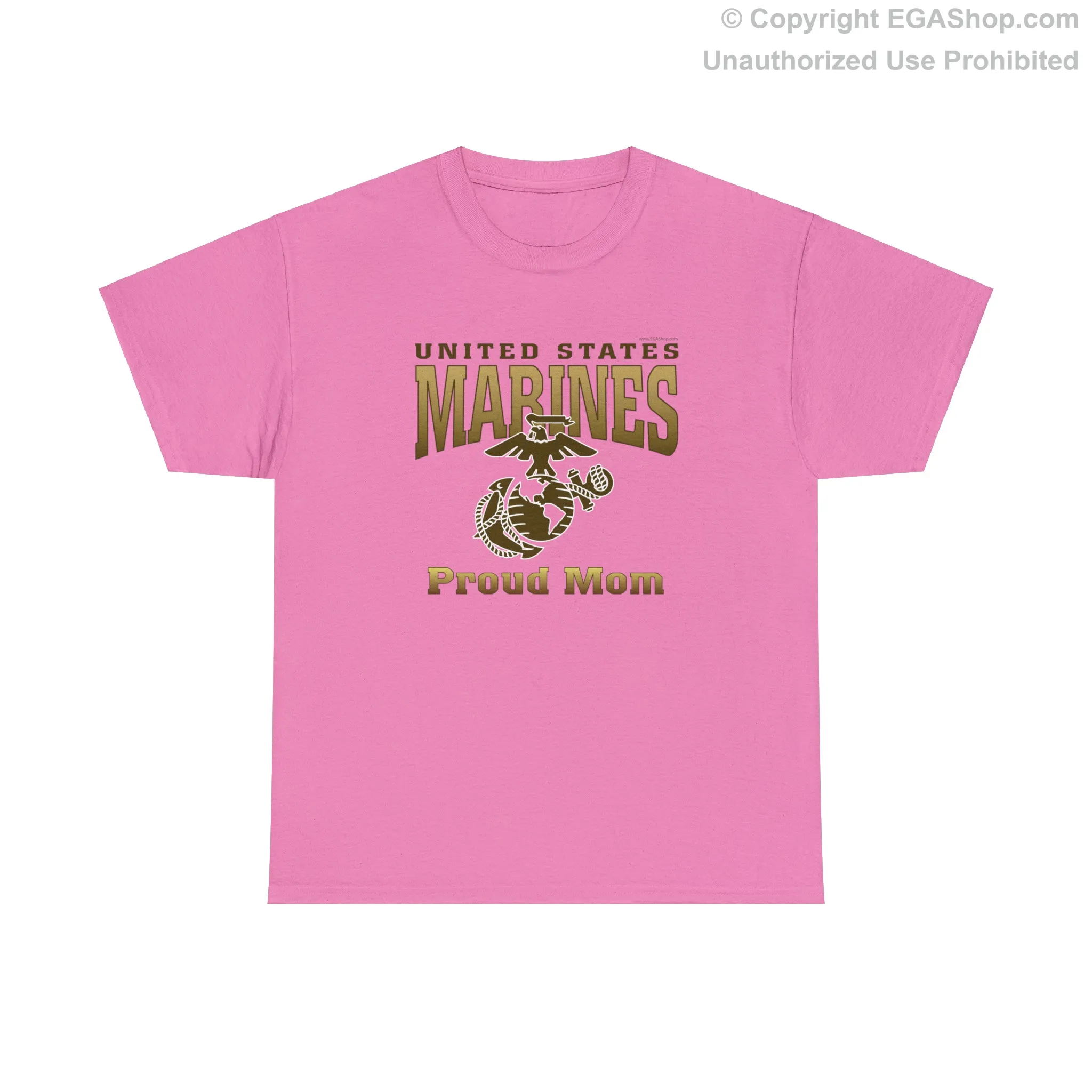 T-Shirt: United States Marines Proud Mom