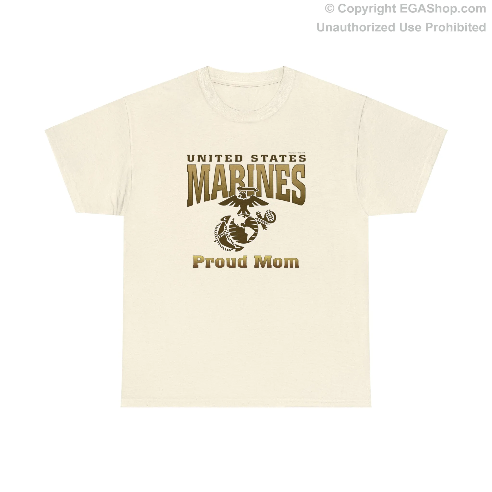 T-Shirt: United States Marines Proud Mom