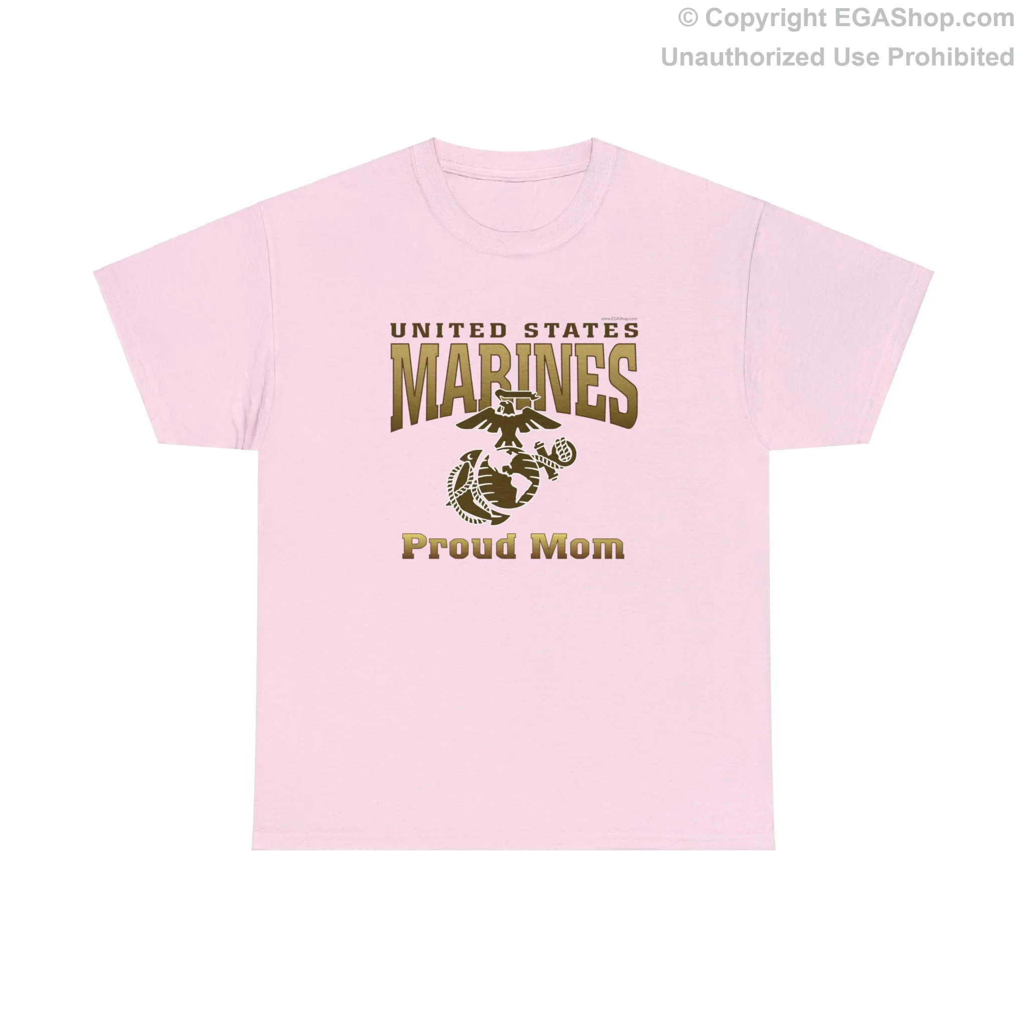 T-Shirt: United States Marines Proud Mom